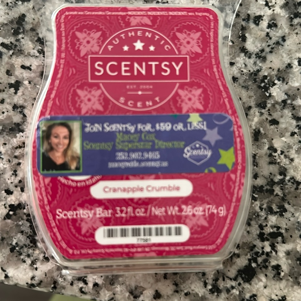 2 pk - 2 cranapple crumble wax bar